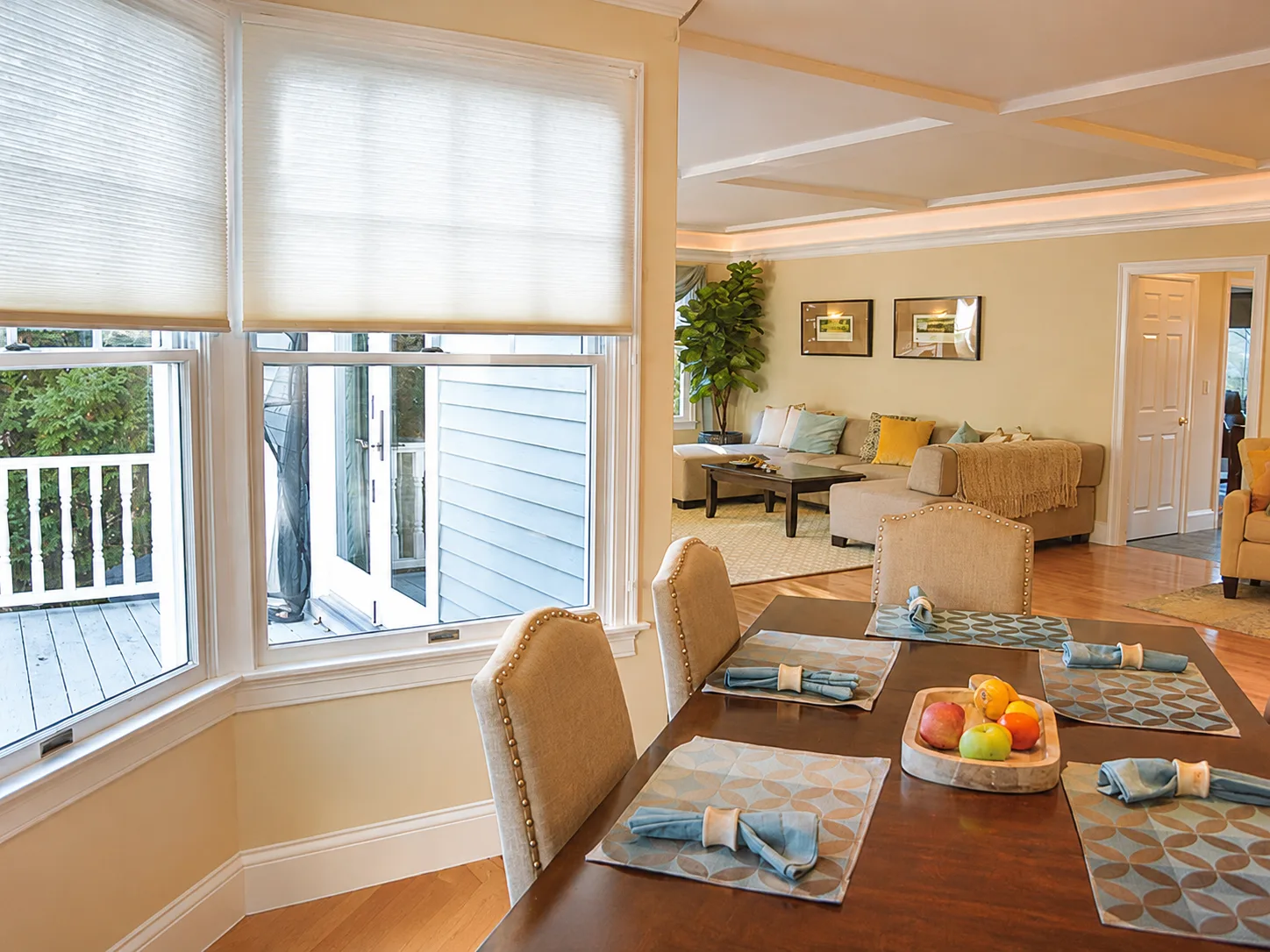 Dining area at Tharros House