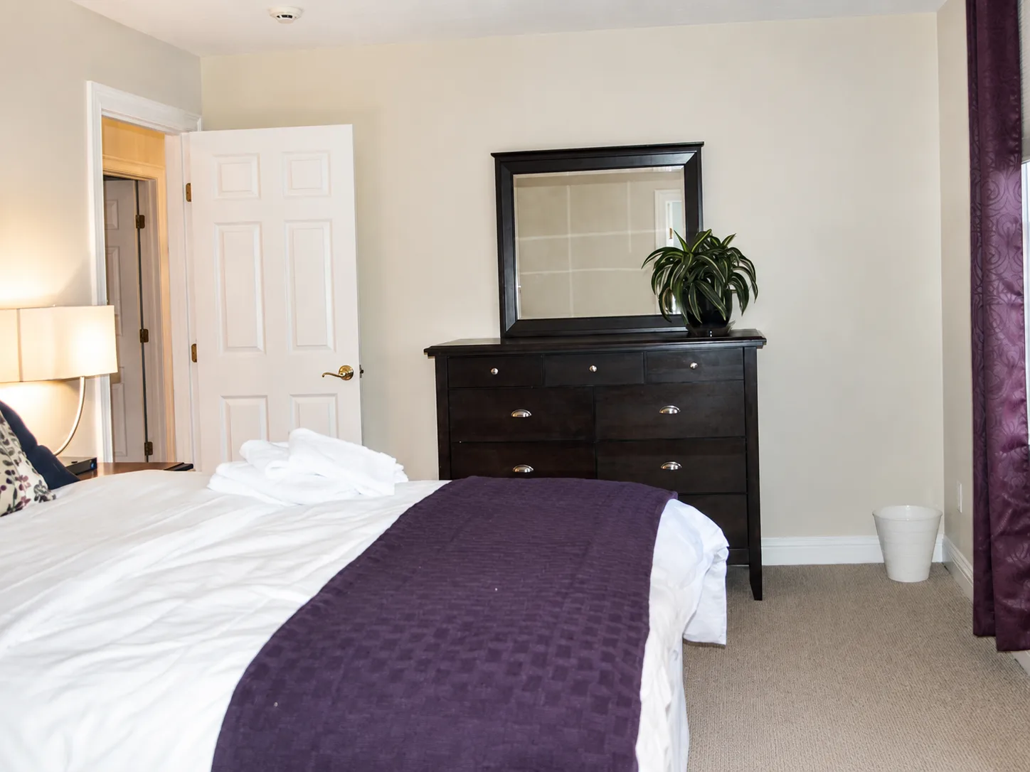 A private bedroom at Tharros House