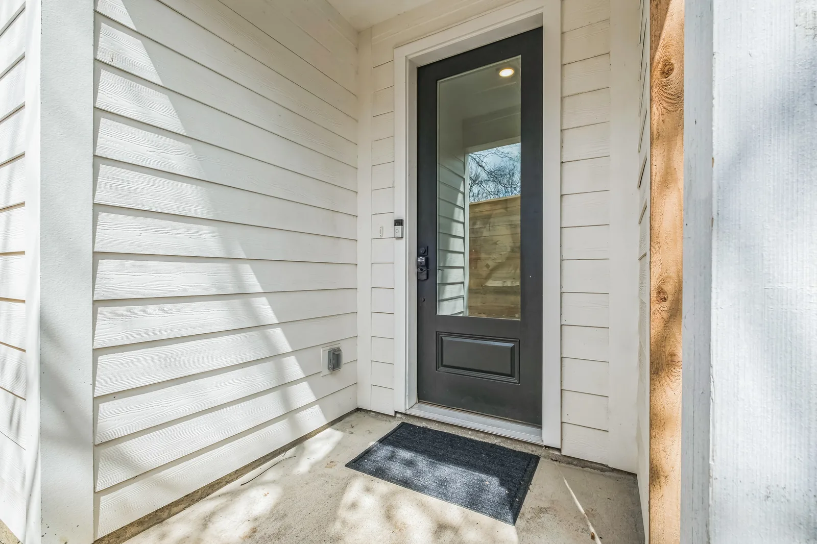 Front door entry at Tharros House Nashville